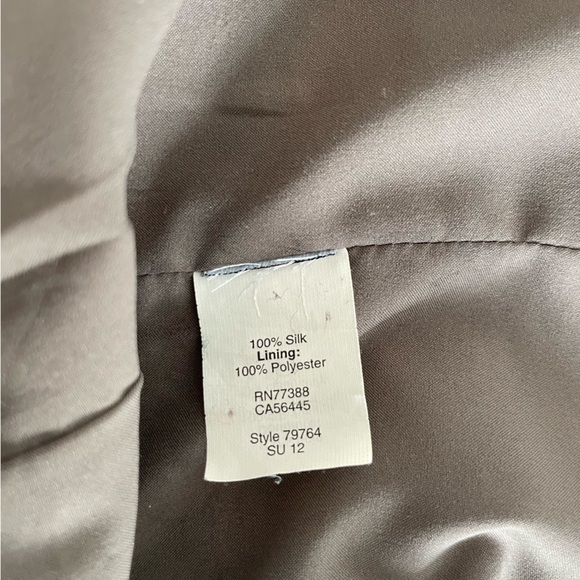 BROADWAY & BROOM Silk Polka Dot Cinched Waist Mini Dress - Picture 6 of 6